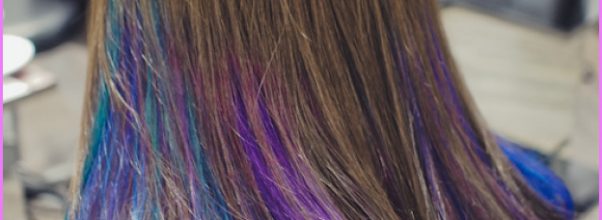 Purple Highlights In Blonde Hair Archives Latestfashiontips Com